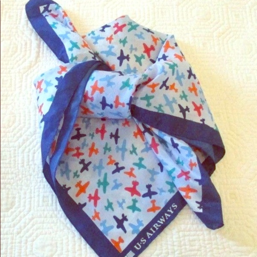 Vintage US Airways scarf